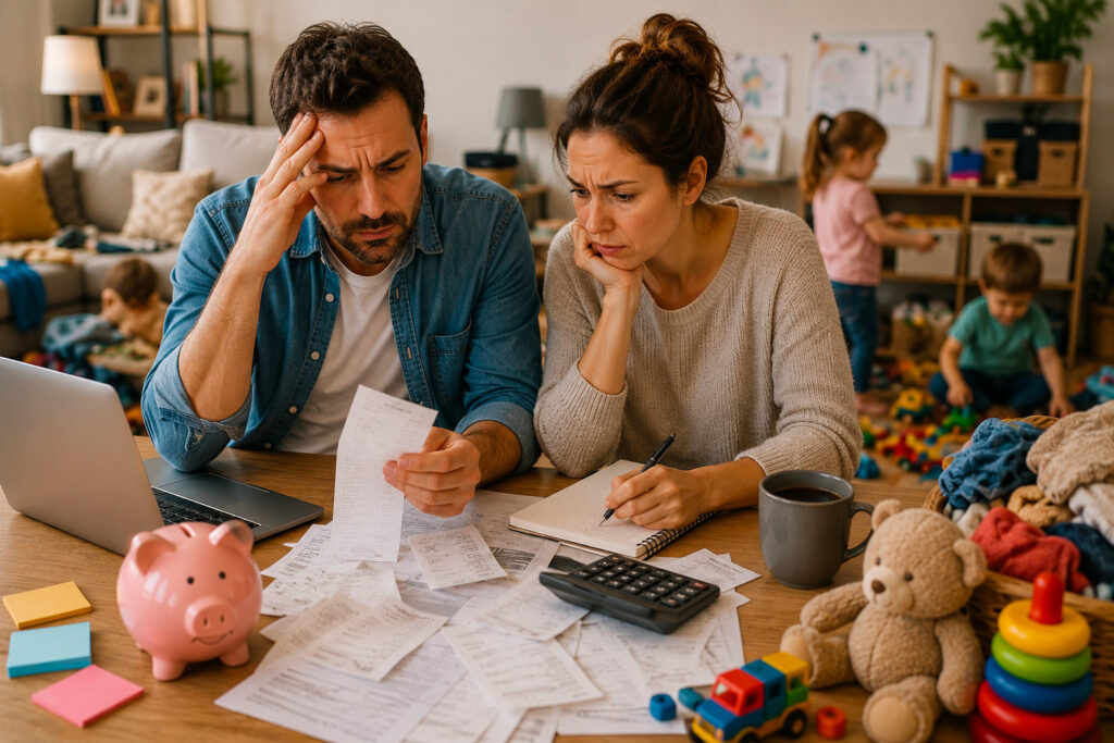 budget familial · dépenses enfants · gérer finances famille · coût enfant · argent de poche enfant