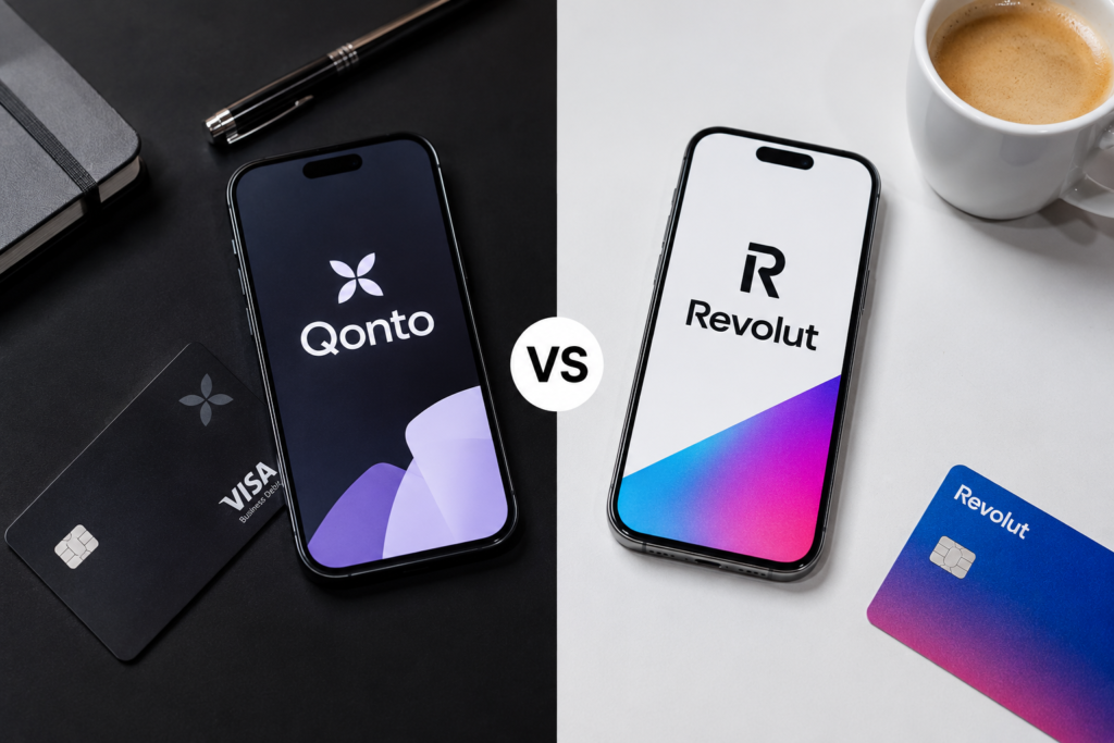 Comparatif Qonto vs Revolut : quelle banque en ligne est la meilleure pour ses finances personnelles